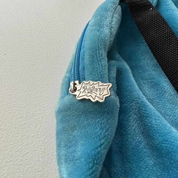 Vintage‎ 1998 Rugrats Tommy Pickles Blue Plush Mini Backpack Rare Cosplay Y2K main image 9